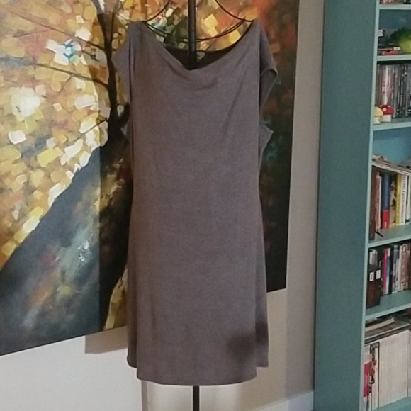 Marled brown dress - Picture 2 of 4